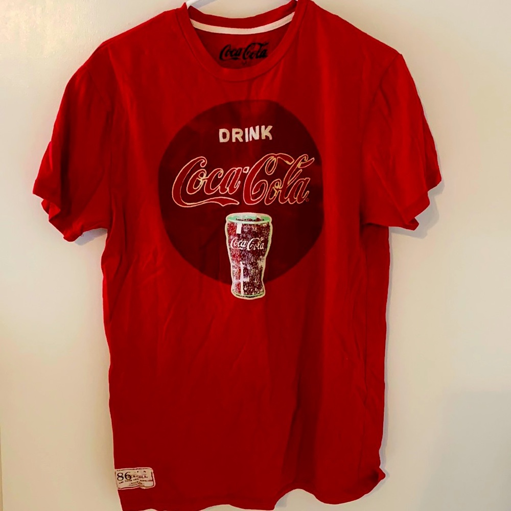 Coca-cola embroidered tee